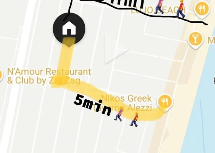 Mamaia-nord 5min De Mers Pe Plaja *